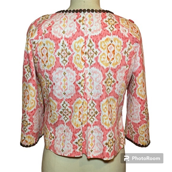 Just B Crop Jacket with Lots of Bead Detail. This is such a fun jacket - Picture 4 of 14